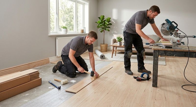 Laminate Floor Installation in Rockdale County, GA