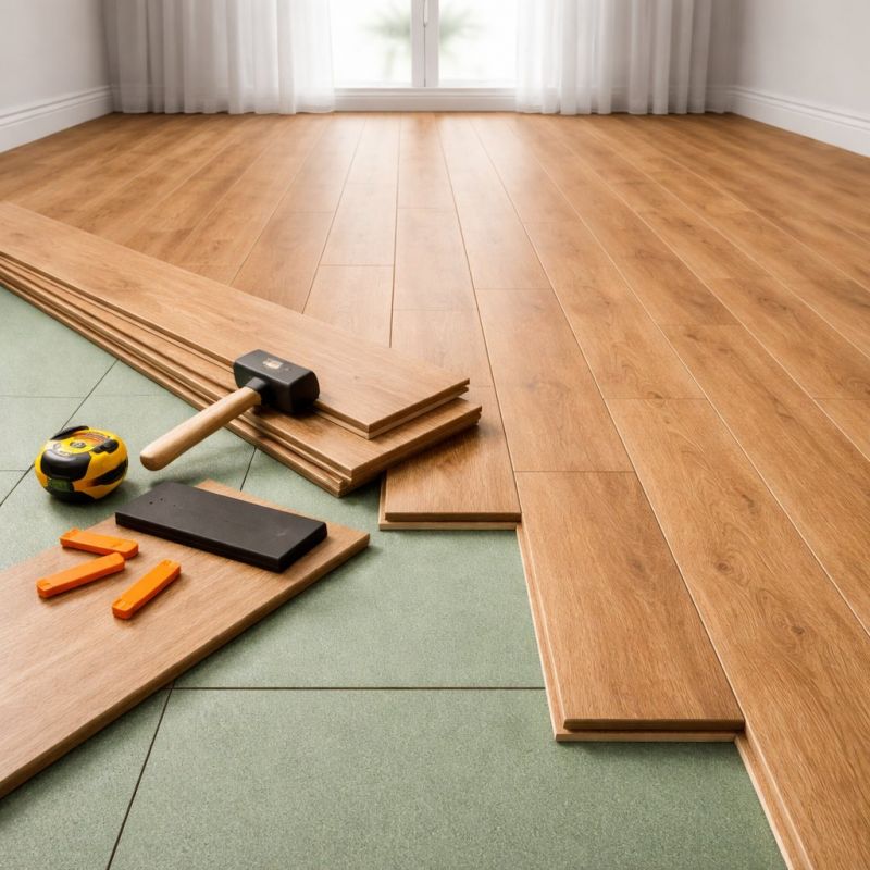 Laminate Floor Remodeling in Snellville, GA