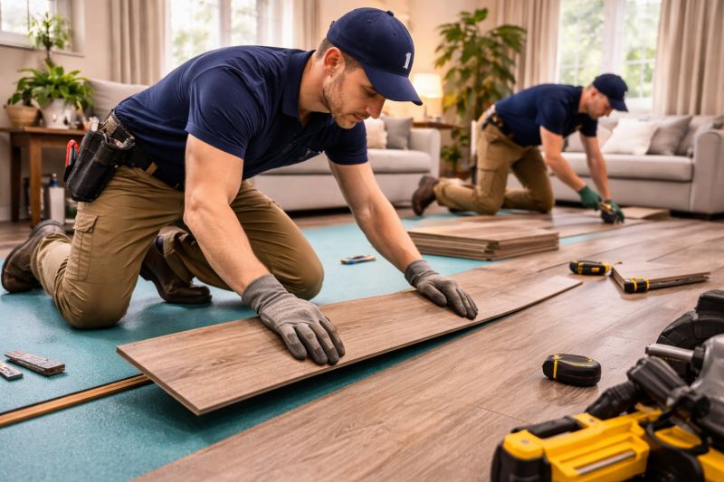 Laminate Floor Replacement in Braselton, GA