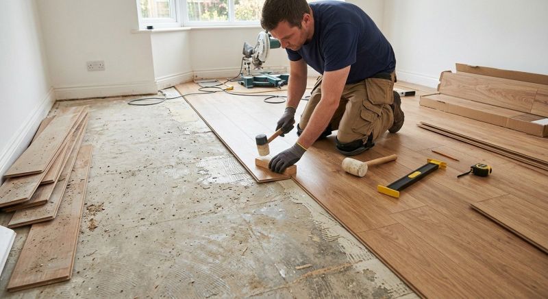Laminate Floor Replacement in Gwinnett County, GA