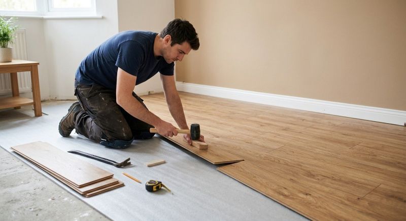 Laminate Floor Replacement in Lilburn, GA