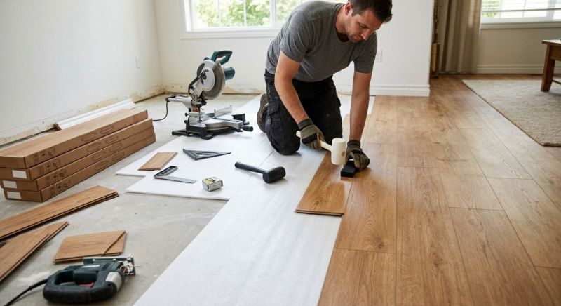Laminate Floor Replacement in Oxford, GA