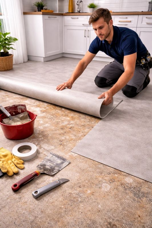Linoleum Floor Installation in Alpharetta, GA
