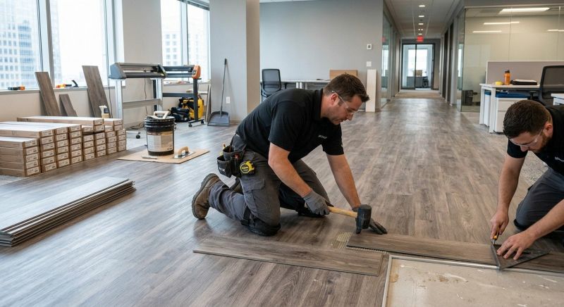 Linoleum Floor Installation in Hoschton, GA
