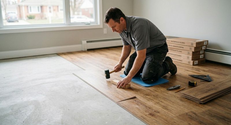 Linoleum Floor Installation in Lawrenceville, GA