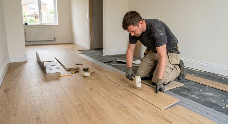 Linoleum Floor Installation in Stone Mountain, GA