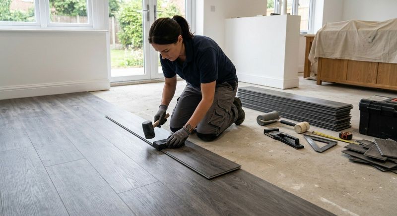 Luxury Vinyl Tile Installation in Loganville, GA