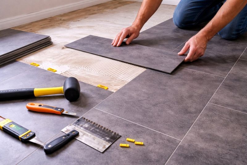 Luxury Vinyl Tile Installation in Oxford, GA
