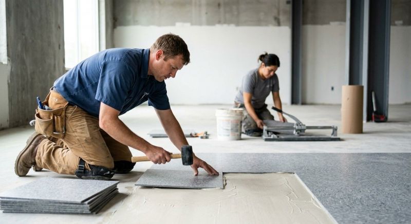 Lvt Flooring Installation in Oxford, GA