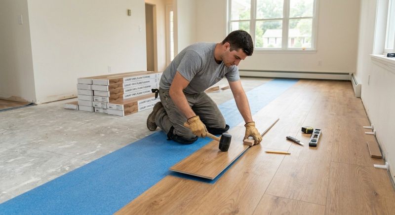 Lvt Flooring Installation in Rockdale County, GA
