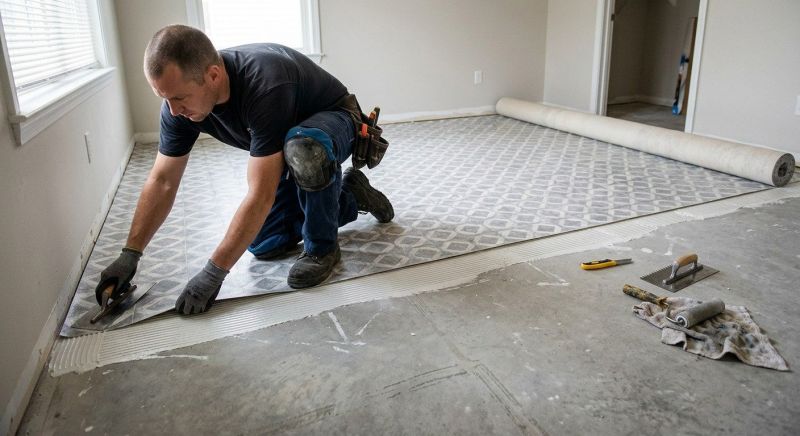 Sheet Flooring Installation in Covington, GA