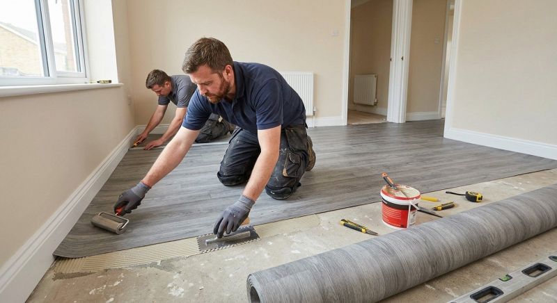 Sheet Flooring Installation in Snellville, GA