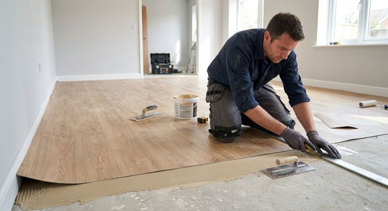 Sheet Flooring Installation in Lilburn, GA