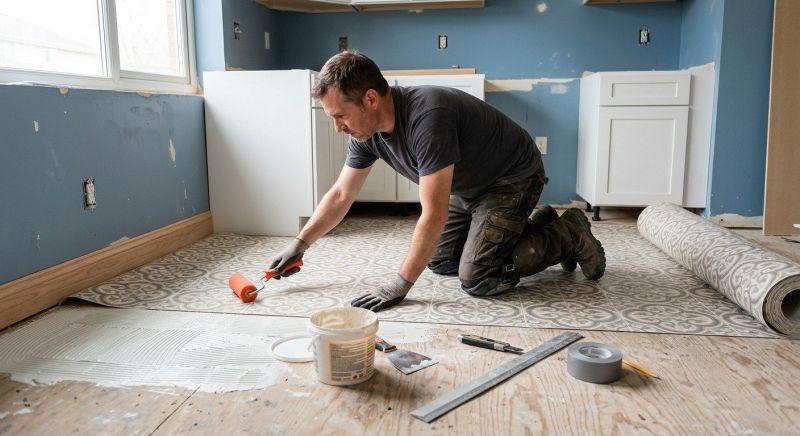 Sheet Flooring Installation in Tucker, GA