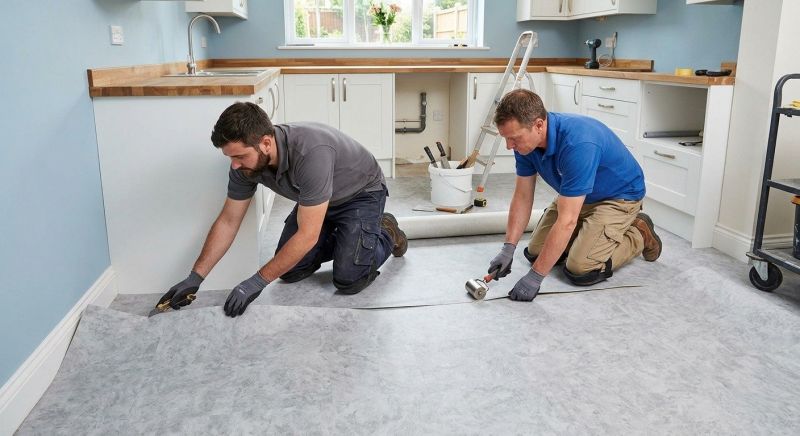 Sheet Linoleum Installation in Snellville, GA
