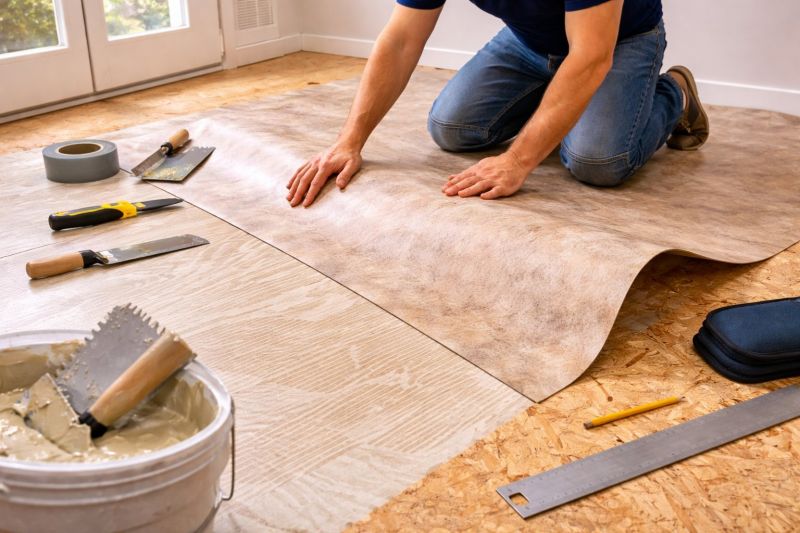 Sheet Vinyl Installation in Rockdale County, GA