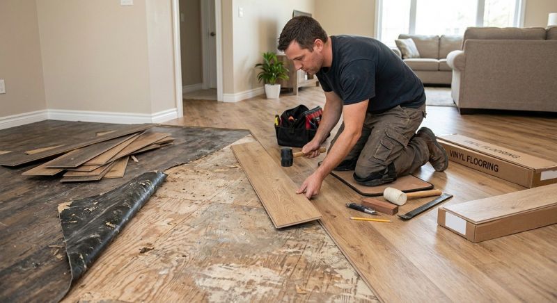 Vinyl Flooring Installation in Ellenwood, GA