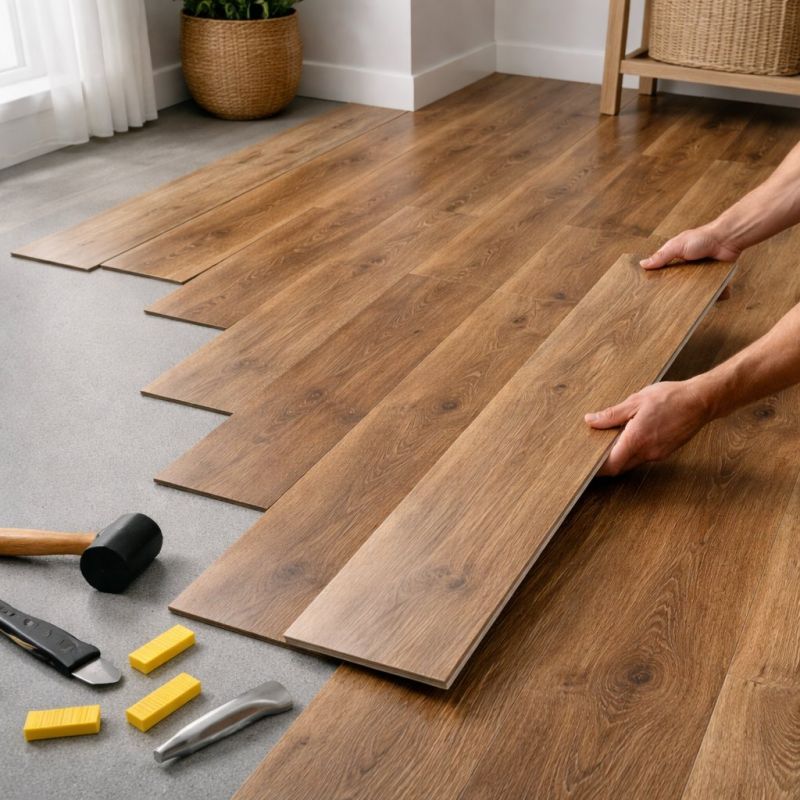 Vinyl Plank Floor Installation in Snellville, GA
